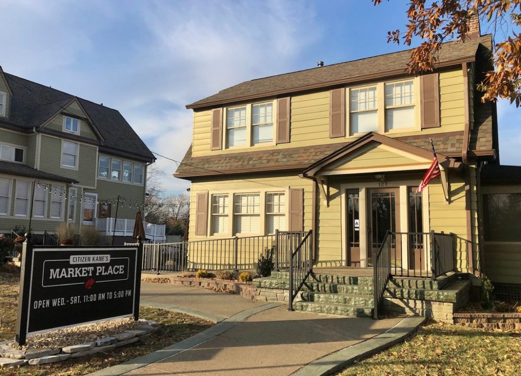 Citizen Kane's Market Place The butcher shop and gourmet food store